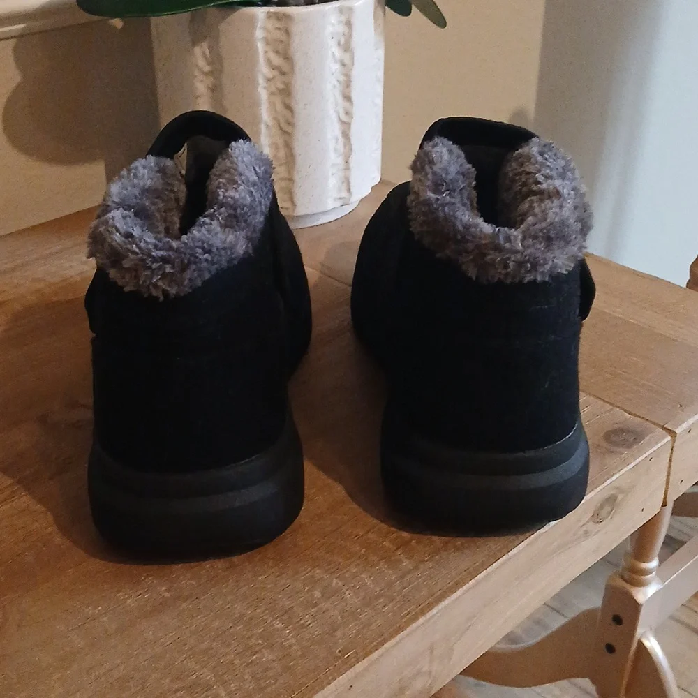 NWOT Women's FitVille Black Neuropathy Wide Feet Winter Boots. Size 9.5 - Picture 14 of 17